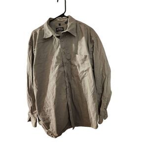 Butterfield stage XL tan long sleeve shirt
